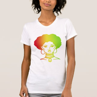 CAMISETA DEL NEGRO DE AFROLICOUS