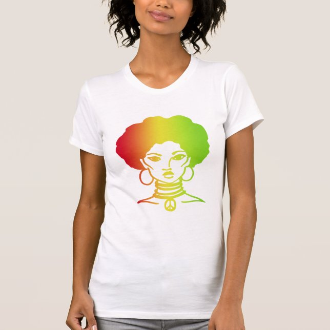 CAMISETA DEL NEGRO DE AFROLICOUS (Anverso)