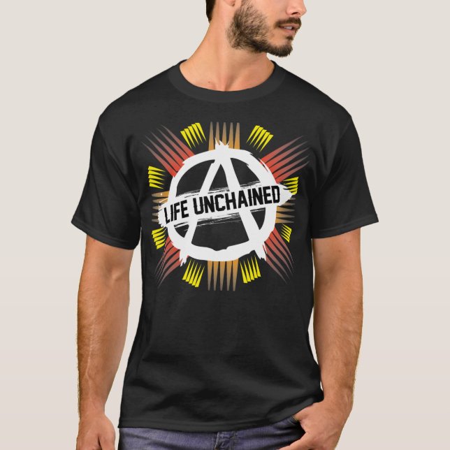 Camiseta del negro de Anarchapulco (Anverso)