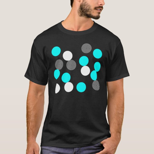 Camiseta del negro de la colección del Bauhaus (Anverso)