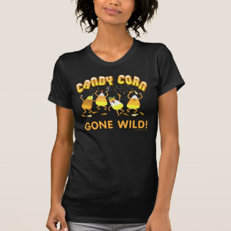 Camiseta del negro de las pastillas de caramelo de