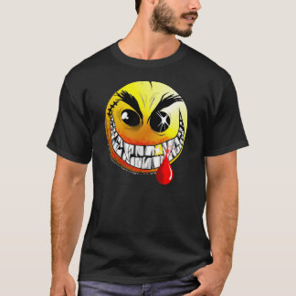 Camiseta del negro del asesino