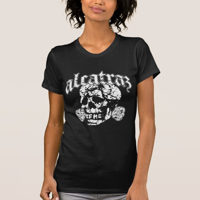 Camiseta del negro del logotipo del diseño del (Anverso)