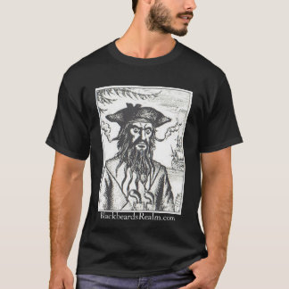 Camiseta del negro del reino de Blackbeard