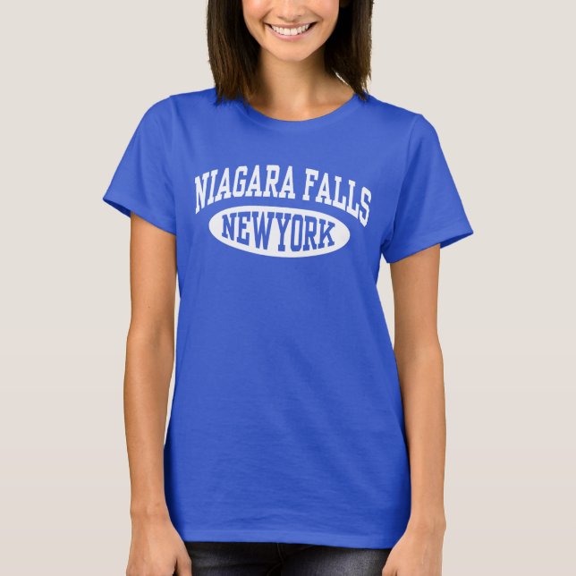Camiseta del Niagara Falls Nueva York (Anverso)
