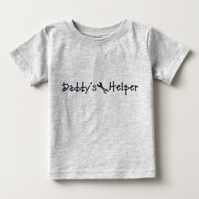 Camiseta del niño ayudante de papá (Anverso)