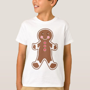 Camiseta del niño con pan de jengibre