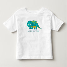 Camiseta del niño de diseño de dinosaurio