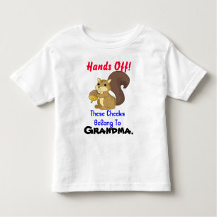 Camiseta del niño de la ardilla