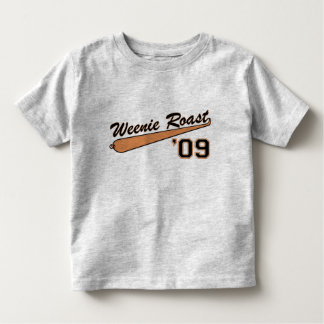 Camiseta del niño de la carne asada