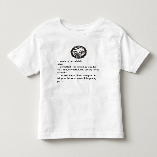 Camiseta del niño de la cocina de la granja de (Anverso)