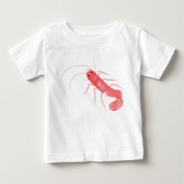 Camiseta del niño de la gamba (Anverso)