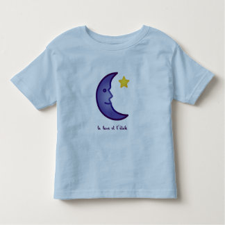 Camiseta del niño de la Luna y la estrella