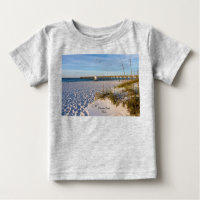 Camiseta del niño de la mañana de Pensacola Sand D