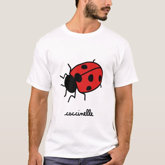Camiseta del niño de la mariquita (Anverso)