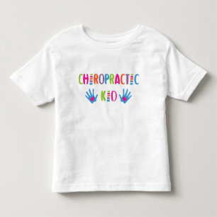 Camiseta del niño de la quiropráctica