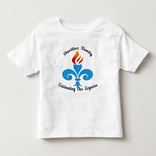 Camiseta del niño de la Reunión Virtual Davillier  (Anverso)