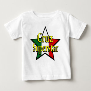 Camiseta del niño de la superestrella de Cruz