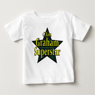 Camiseta del niño de la superestrella de Graham