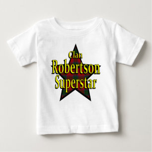 Camiseta del niño de la superestrella de Robertson