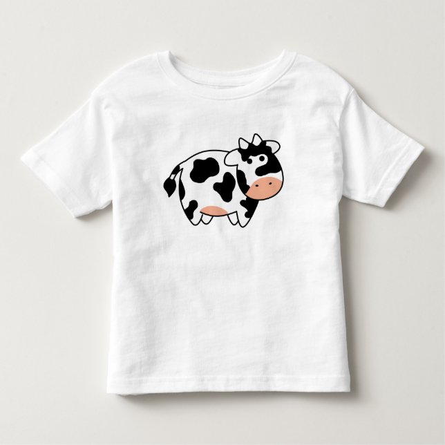 Camiseta del niño de la vaca (Anverso)