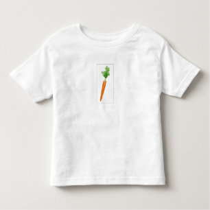Camiseta del niño de la zanahoria