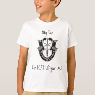 Camiseta del niño de las fuerzas especiales