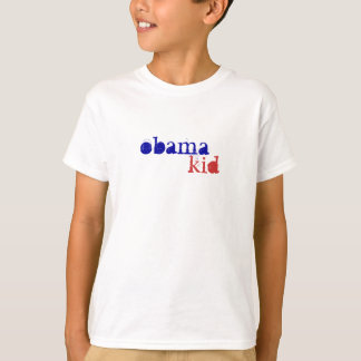 Camiseta del niño de Obama