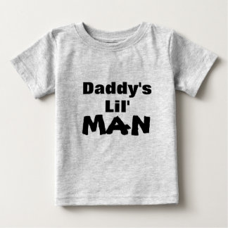Camiseta del niño de papá - "El pequeño de papá"