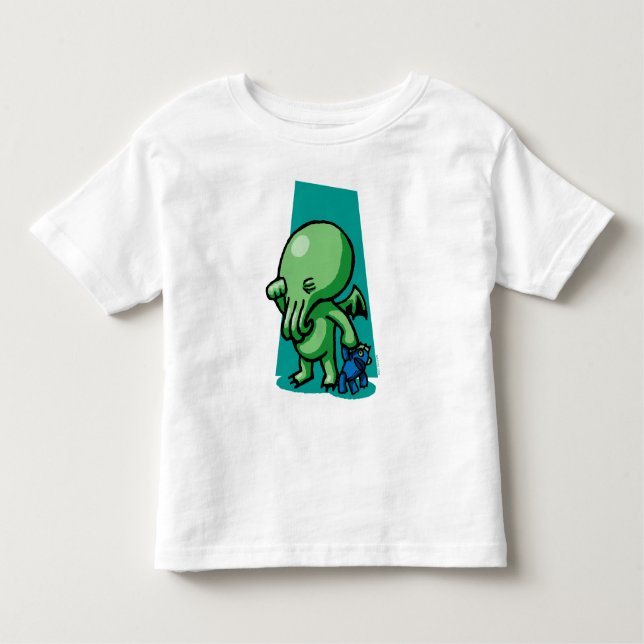 Camiseta del niño de Sleepytime Cthulhu (Anverso)