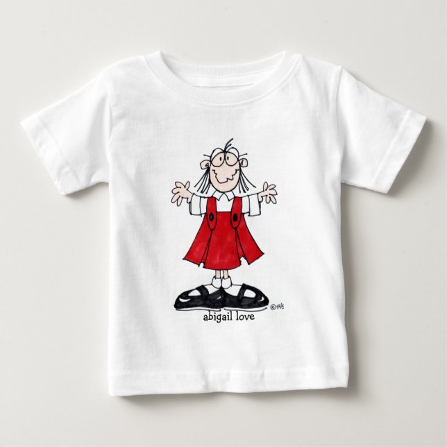 Camiseta del niño del amor de Abigail (Anverso)