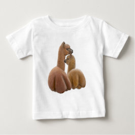 Camiseta del niño del amor de la alpaca