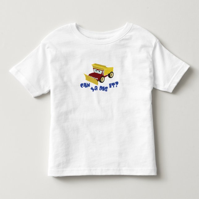 Camiseta del niño del camión volquete (Anverso)