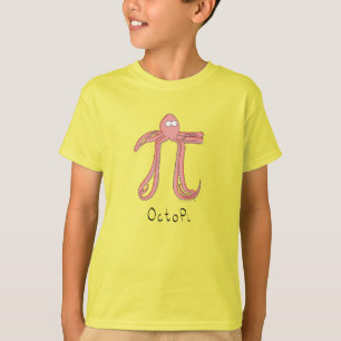 Camiseta del niño del Día de las Matemáticas con e