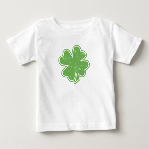 Camiseta del niño del día de St Patrick del trébol