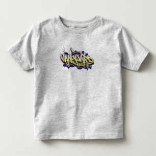 Camiseta del niño del estilo de la pintada de la