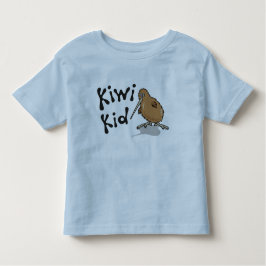 Camiseta del niño del kiwi