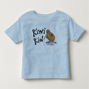 Camiseta del niño del kiwi