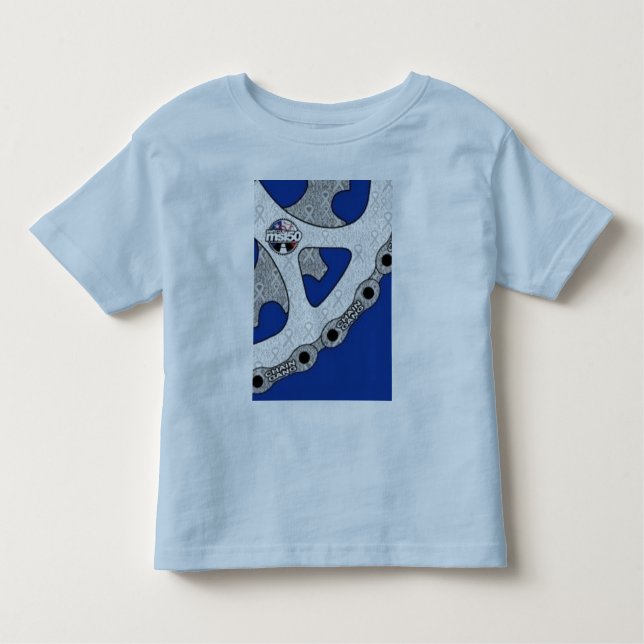 camiseta del niño del logotipo-chaingang (Anverso)