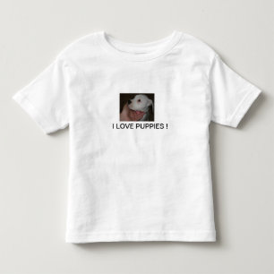 Camiseta del niño del perrito