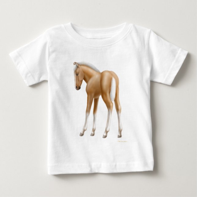 Camiseta del niño del potro del Palomino (Anverso)