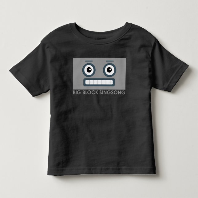 Camiseta del niño del robot de BBSS (Anverso)
