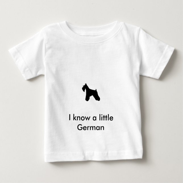 Camiseta del niño del Schnauzer miniatura (Anverso)