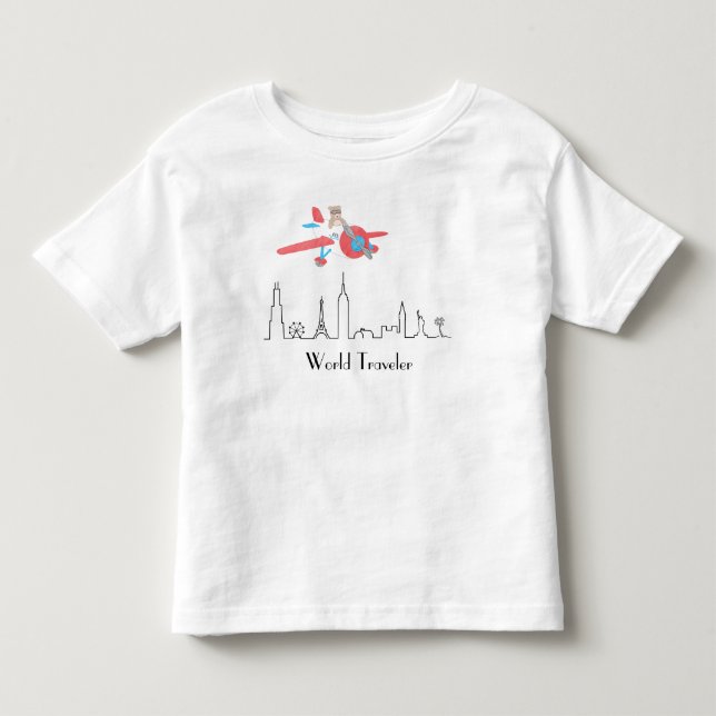 Camiseta del niño del volante (Anverso)