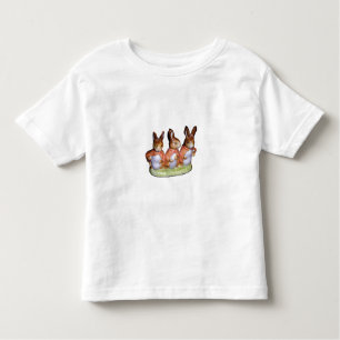 Camiseta del niño - Flopsy, Mopsy y conejo de rabo
