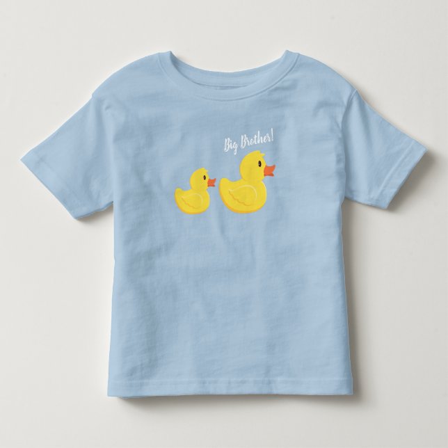 Camiseta del niño grande de Rubber Ducky (Anverso)