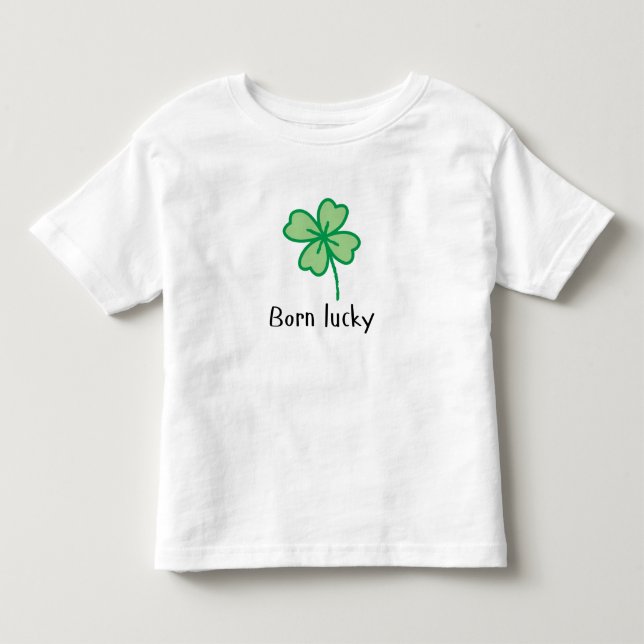 Camiseta del niño Nacido Lucky (Anverso)
