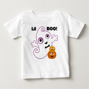 Camiseta del niño pequeño Lil BOO Halloween