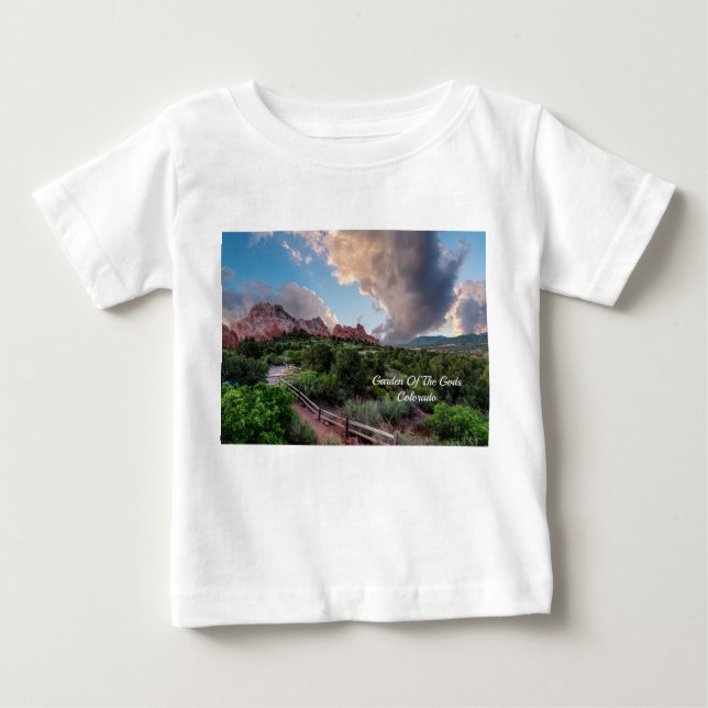 Camiseta del niño pequeño Sunrise Giant de Colorad (Anverso)