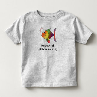 Camiseta del niño y del bebé de los pescados de